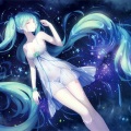 初音ミク、Hatsune Miku、李永超k - 朧月钢琴版