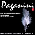 Niccolò Paganini、Hanspeter Gmür、Oliver Colbentson、south german philharmonic orchestra - Violin Concerto No.1 in D Major, Op.6 : I. Allegro maestoso