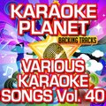 Various Karaoke Songs, Vol. 40 (Karaoke Version)