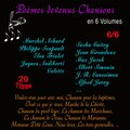 Poèmes devenus chansons, vol. 6 (20 titres)