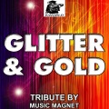 Music Magnet - Glitter & Gold