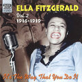 FITZGERALD, Ella: It's the Way That You Do It (1936-1939)