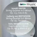 BEETHOVEN, L. van: String Quartet No. 11 / HAYDN, J.: String Quartet No. 68 / MENDELSSOHN, Felix: Capriccio