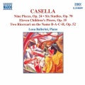 CASELLA, A.: Piano Music (Ballerini) - 9 Pieces, Op. 24 / 6 Studies, Op. 70 / 11 Children's Pieces, Op. 35