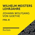Goethe: Wilhelm Meisters Lehrjahre, III. Teil (Reclam Hörbuch)