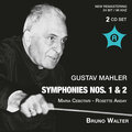 MAHLER, G.: Symphonies Nos. 1 and 2 (Vienna State Opera Chorus, New York Philharmonic, Vienna Philharmonic, Walter) [1948, 1950]
