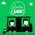 Kinderlieder Loulou und Lou - Die Räder vom Bus