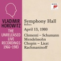 Opening Applause to Horowitz Recital of April 13, 1980 (Live)