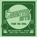 Country Hits from the 1990's - Dance The Night Away, This Kiss, Ready To Run, How Do I Live And More