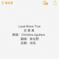 陈在野 - Loyal Brave True 忠勇真