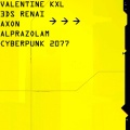 Axon、Valentine kxl、3ds renai、alprazolam - Cyberpunk 2077
