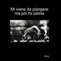 Mi viene da piangere ma poi mi passa