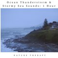 Ocean Thunderstorm & Stormy Sea Sounds: One Hour