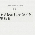 你就不要想起我 (伤感版)