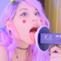ASMR Cherry Crush - ASMR Intense Ear Licking, Pt. 3