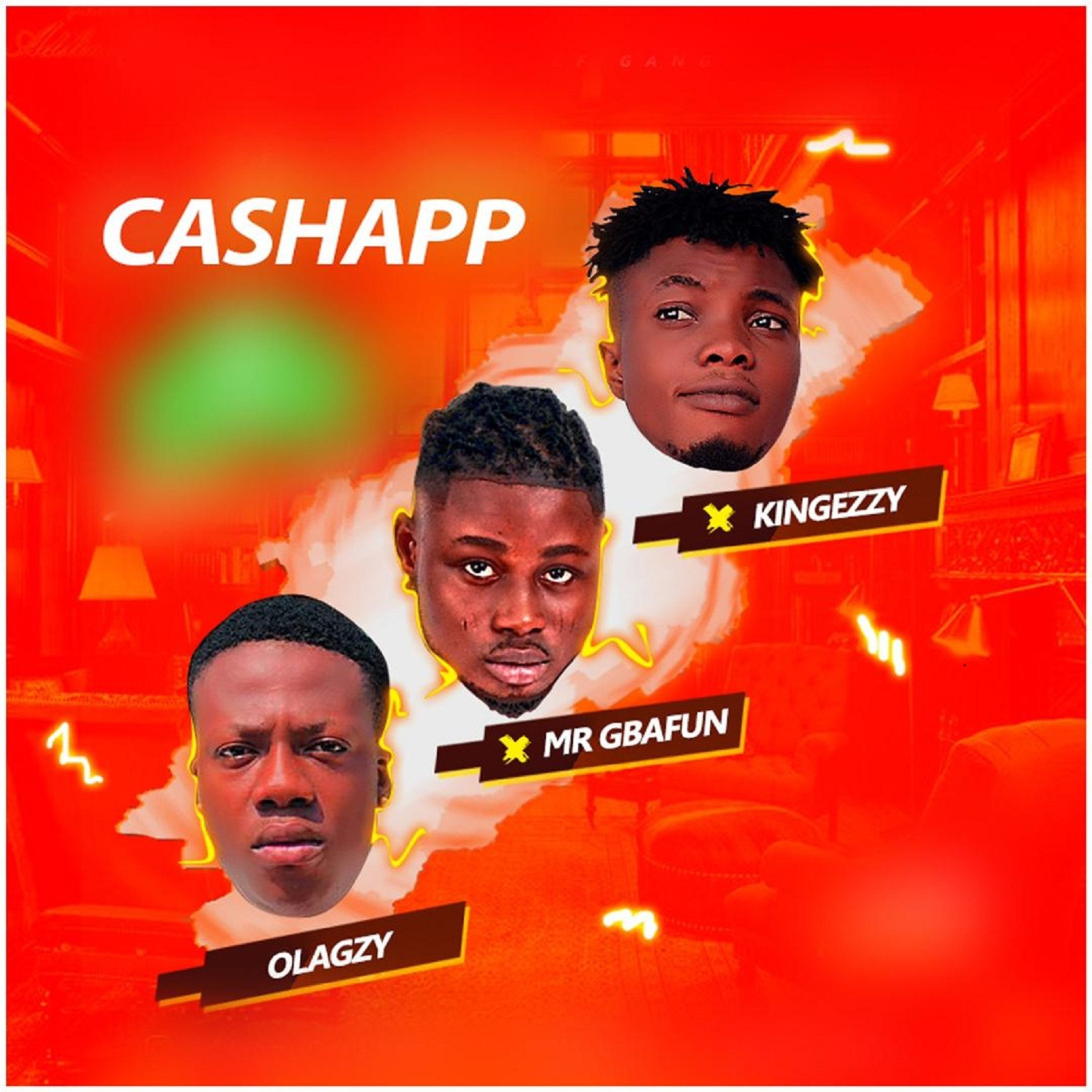 Olagzy、Mr Gbafun、KingEzzy - CashApp