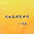 筱震 - 我执笔写意中词