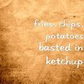 chips、Potatoes、Fries - Be Silent Sam