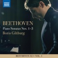 BEETHOVEN, L. van: Piano Sonatas Nos. 1-3 (Beethoven 32, Vol. 1) (Giltburg)