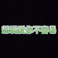 大凡、7妹 - 想说爱你不容易