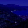我々楽 - 狩浜の段々畑 (夜空) ー眠れる木々ー