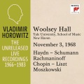 Opening Applause to Horowitz Recital of November 3, 1968 (Live)