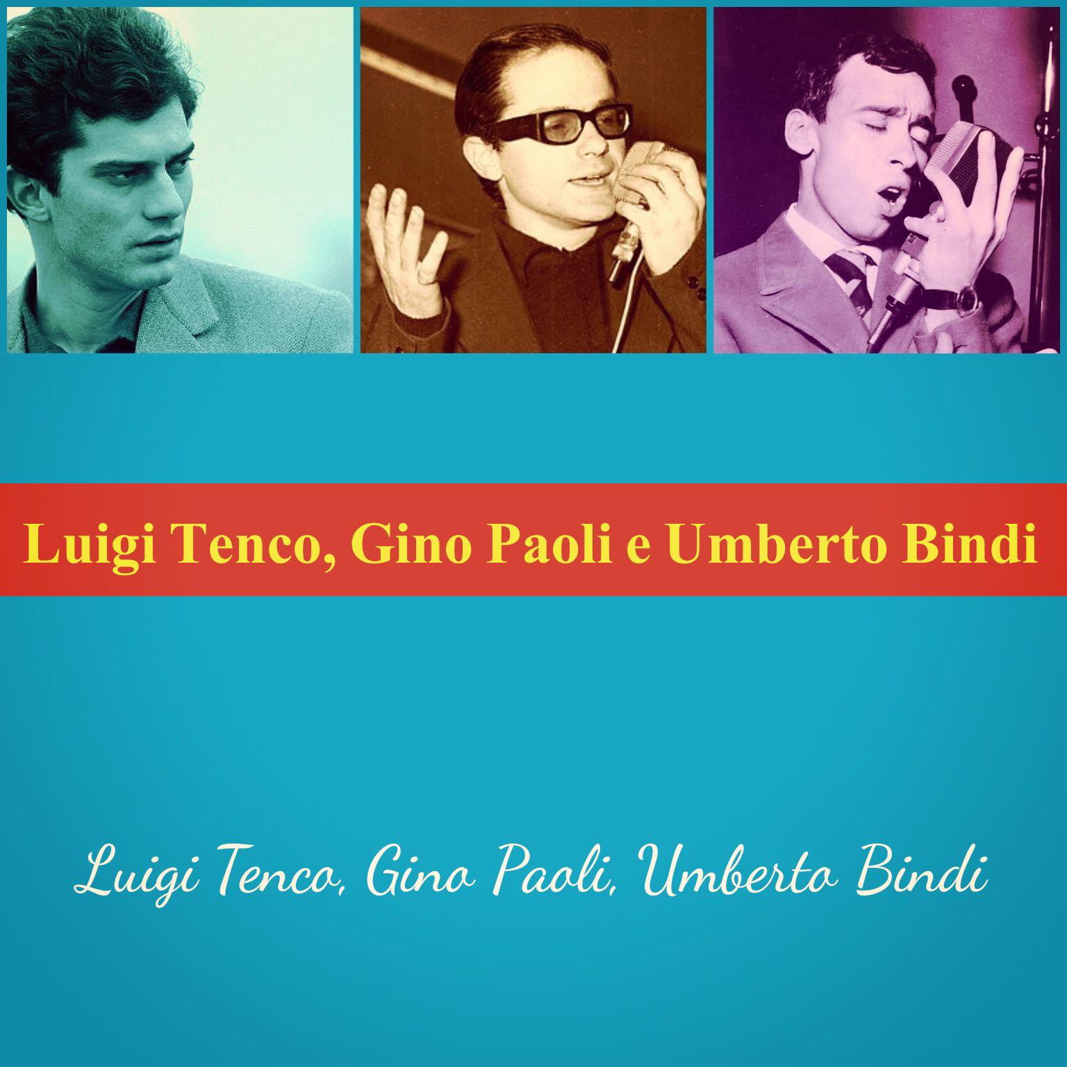 Luigi Tenco, Gino Paoli e Umberto Bindi