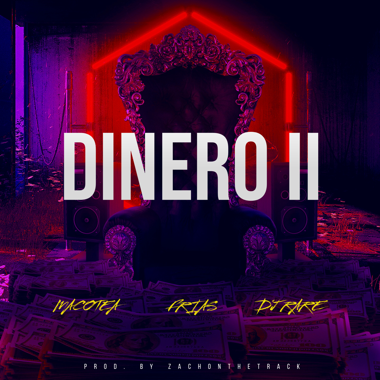 Macotea、Frias、Dj Rare - Dinero II (Explicit)