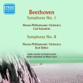 BEETHOVEN, L. van: Symphonies Nos. 1 and 8 (Vienna Philharmonic, Schuricht, Böhm) [1952-1953]