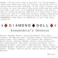 Diamond Doll - Alexandria's Genesis