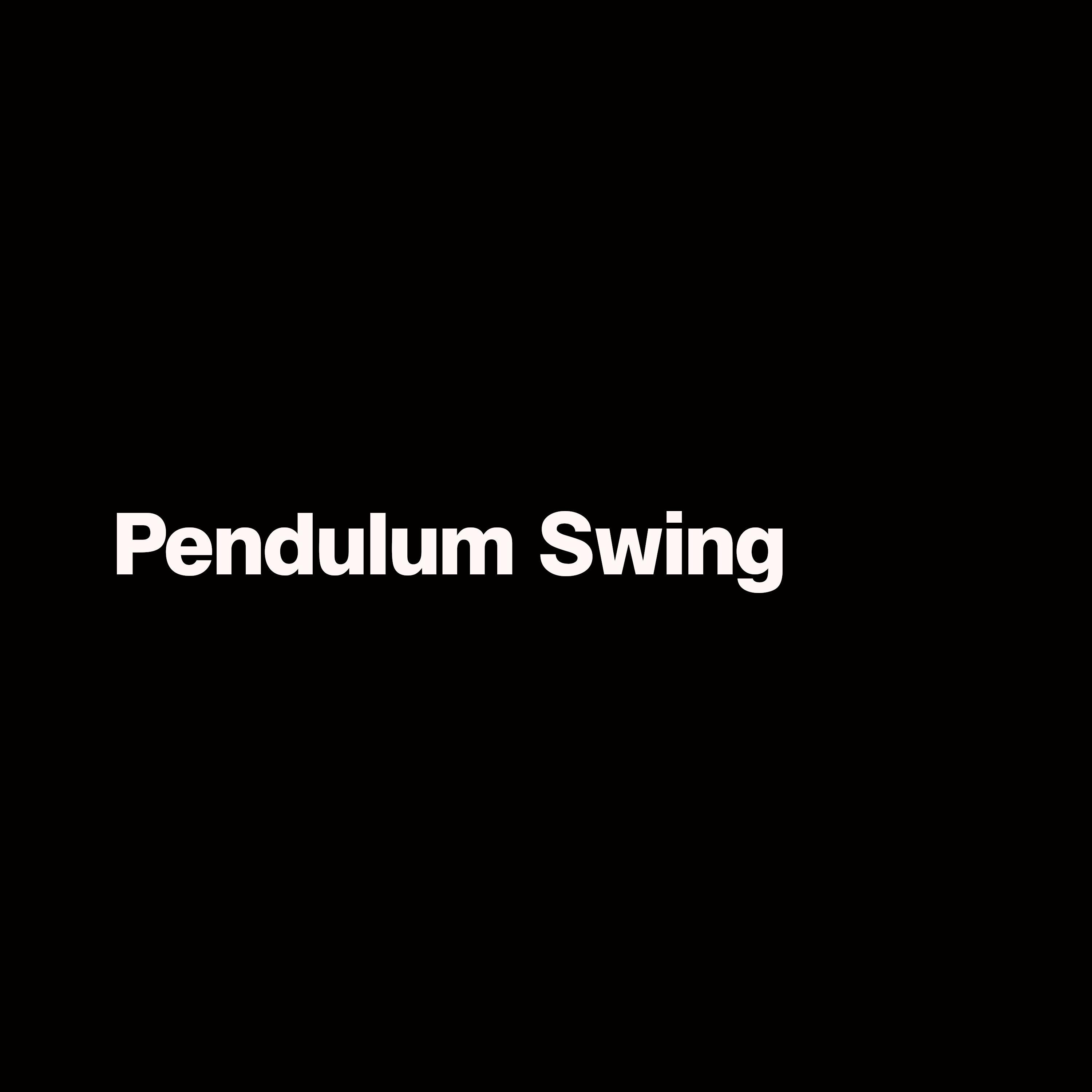 ForeignWay、Young Jae - Pendulum Swing