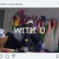 with u