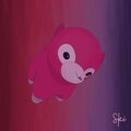 Ski - Pink Llama Pillow (Explicit)
