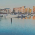 Warm Light - Blue Water