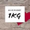 1KG - All of my Heart