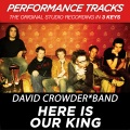 Here Is Our King (Performance Track In Key Of Bb With Background Vocals)