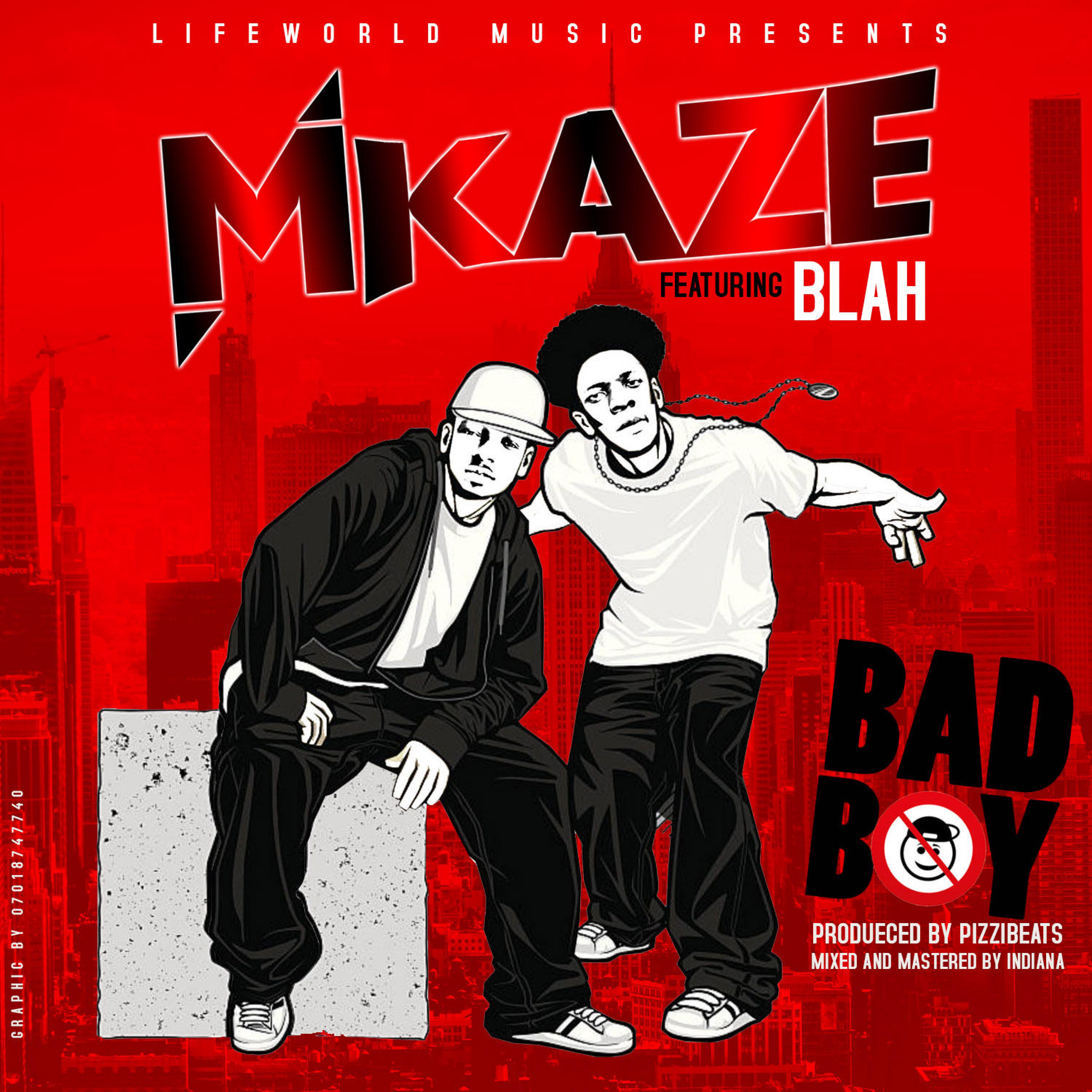 blah、M-Kaze - Bad boy (feat. Blah)