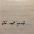 Alt und grau