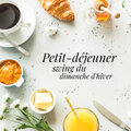 Petit-déjeuner swing du dimanche d'hiver: Jazz relaxant pour un café d'hiver
