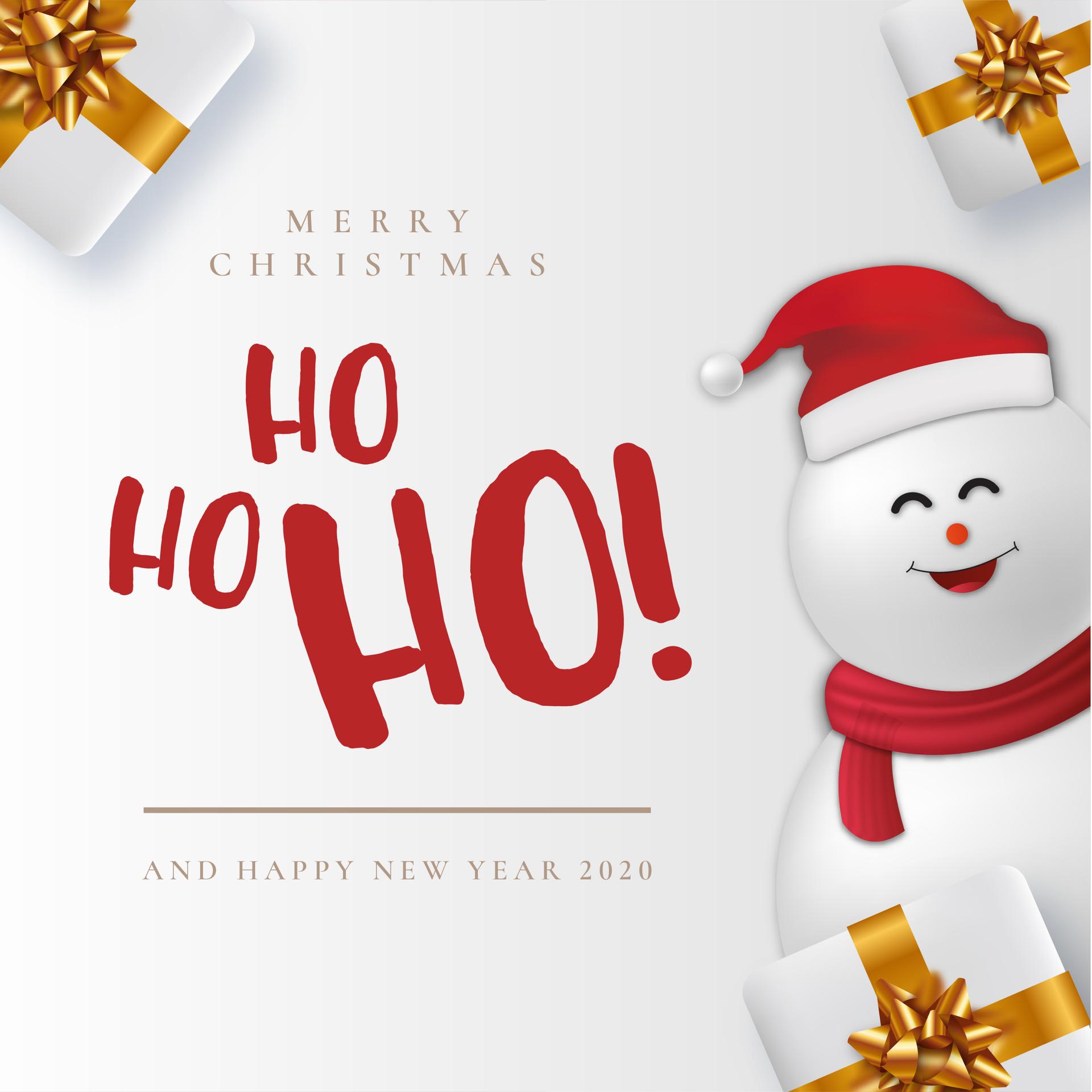 Merry Christmas and a Happy New Year 2020 (Ho Ho Ho!)