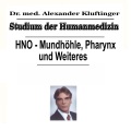 Dr. Alexander Kluftinger - Plastische Maßnahmen und Schlafapnoe und Dysphagie