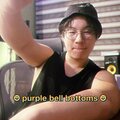 HONG - Purple Bell Bottoms