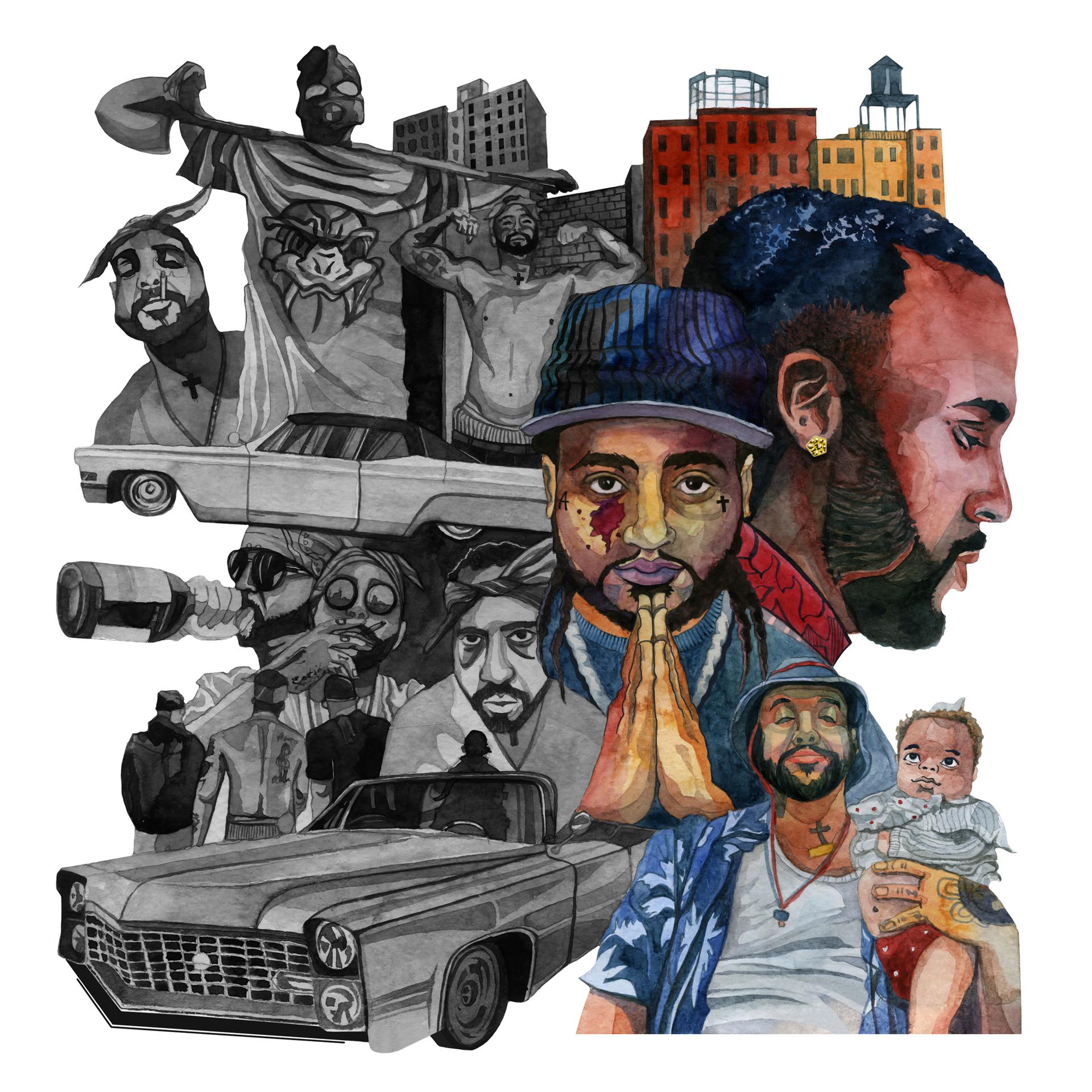 Bodega Bamz、Nathaniel De La Rosa - 2RAW
