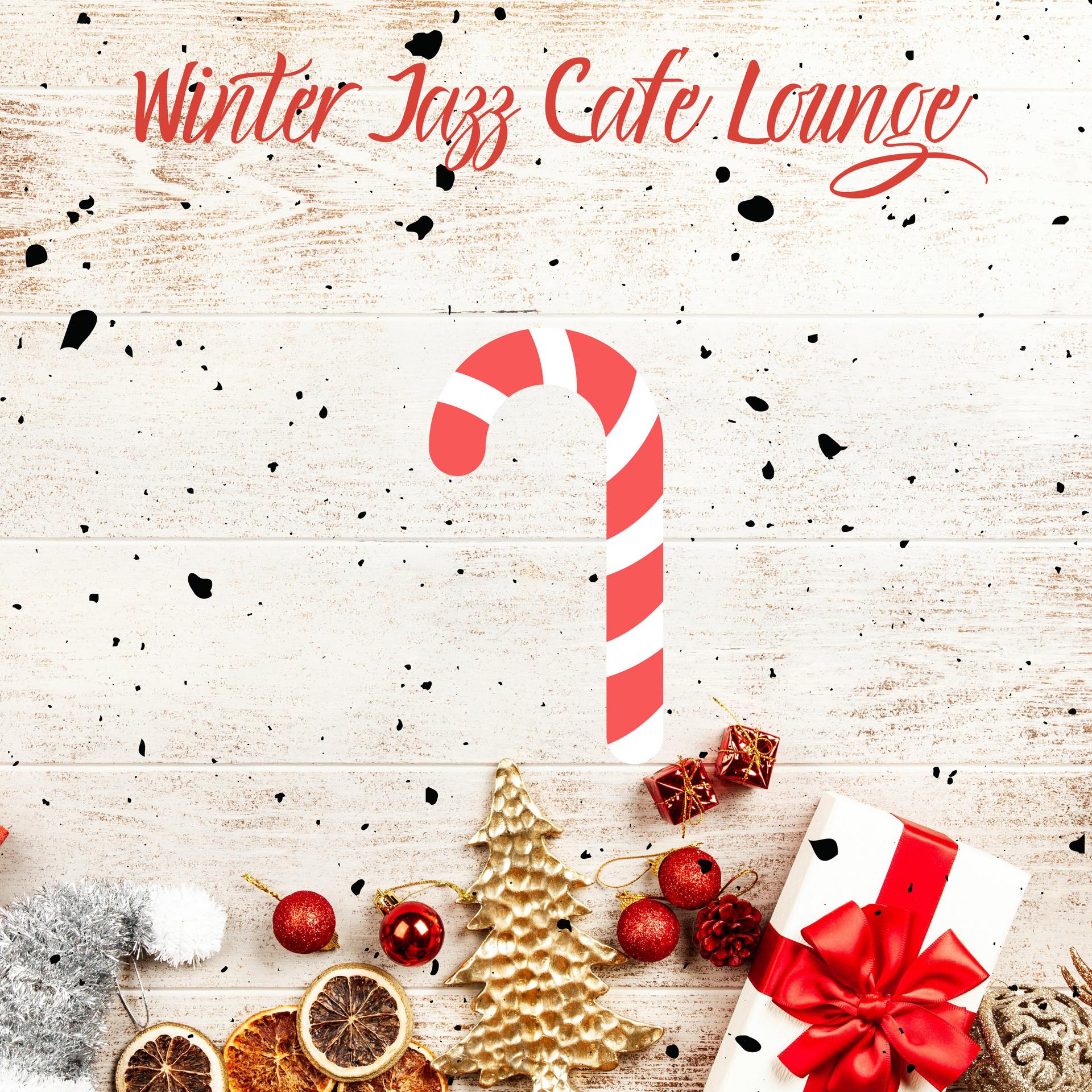 Winter Jazz Cafe Lounge - Playing Piano Inside