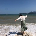 去海边漫步