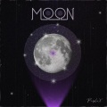 Purple X - Moon