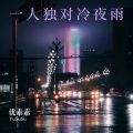 一人独对冷夜雨