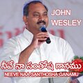 John Wesley - Neeve Naa Santhosha Ganamu
