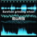 Barefoot grinding wheat