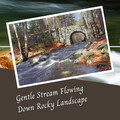 Nature Noise、Study Music Playlist、Binaural Boy - Gentle Stream Flowing Down Rocky Landscape - 2 Hours